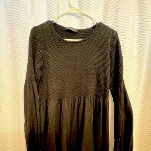 Womens Babydoll long sleeve shirt